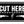 Cut Here Sticker