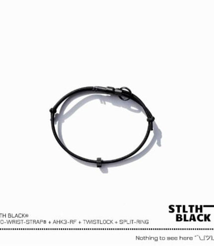 STLTH BLACK® Special Edition GTFO-Wrist-Strap® 2.0 + AHK3-rf + Twistlock + Split-Ring